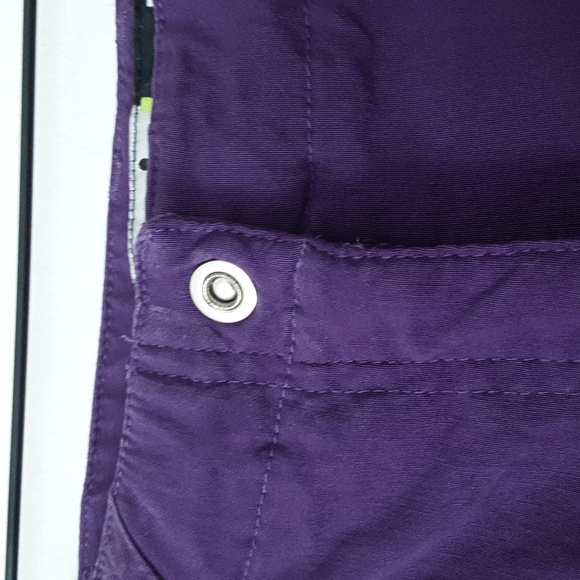 Jamie Sadock 4 Way Stretch Athletic Purple Capris - Picture 4 of 9